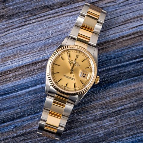 bob's rolex datejust 16233.